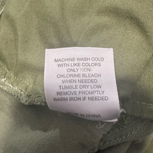 Gibson Latimer Women’s size 8 trouser pant army green - Picture 6 of 6